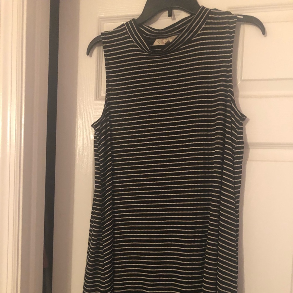 Black and white dress